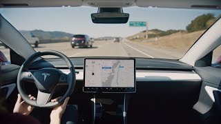 Model 3 Guide  Navigate on Autopilot [upl. by Ruosnam]