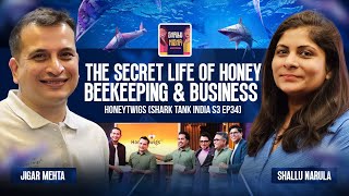 The Secret Life of Honey Beekeeping amp Business ft Jigar Mehta Honey Twigs  ShalluNishaPodcast [upl. by Tnahs]