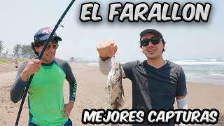 La mejor experiencia de pesca en la playa de El Farallón [upl. by Repmek]