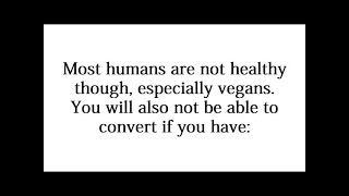 Veganism Destroyed in 1 Minute Vitamin A [upl. by Quillan816]