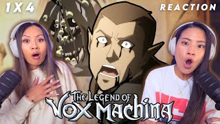 THIS GOT GORY 👻🩸The Legend of Vox Machina 1x4 quotShadows at the Gatesquot  Reaction amp Review [upl. by Friend]