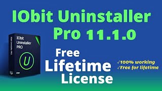 IObit Uninstaller Pro 11 License Key  NO CRACK Latest 2022 [upl. by Ssepmet873]