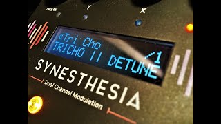 GFI Systems Synesthesia  Chorus Detune Tri Chorus amp Dimension Demo  Stereo [upl. by Onibag449]