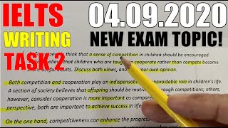 IELTS Writing Task 2 Practice Test With Answer  04092020  IELTS WRITING [upl. by Nirro607]