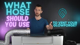 Glowforge  Best exhaust vent hose for laser cutting [upl. by Aym]