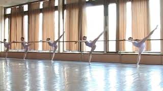 Bolshoi Ballet Academy  Exam Ballet Class Moscow Russia 2011 МГАХ Классический танец Станок [upl. by Rhpotsirhc120]