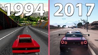 4K Need for Speed Evolution – All NfS games from 1994 to 2017 [upl. by Dnaleel]