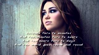 Bastien Laval feat Layla Miley Cyrus  Restlessness  Lyrics  DEMO  New Song 2011 [upl. by Diet]