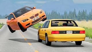 High Speed Traffic Car Crashes 181  BeamNG Drive  CrashBoomPunk [upl. by Notsuh785]