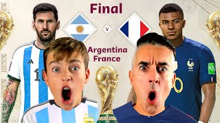 ARGENTINA VS FRANCIA FINAL MUNDIAL QATAR 2022 FIFA 23 [upl. by Ecirad340]