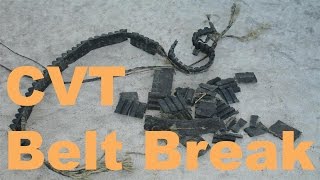 When your CVT belt fails  Can Am Commander 1000XT [upl. by Jeuz763]