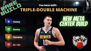 BEST CENTER BUILD NBA 2K22 CURRENT GEN  2 RARE BUILDS [upl. by Zora]