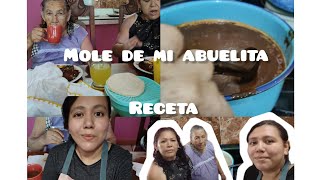 CHIAPANECAS HACIENDO MOLE MEXICANO RECETA DE MI ABUELITA A 🙏🙏NUESTRA MANERA [upl. by Mundford]