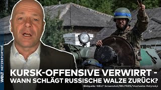 UKRAINEKRIEG Unglaubliche Geländegewinne  Kiews Blitzangriff deckt Russlands Schwächen auf  WELT [upl. by Wesla796]