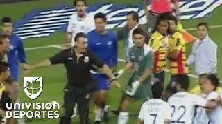 Morelia vs Cruz Azul vivieron una de las más aterradoras peleas del fútbol mexicano [upl. by Andrey]