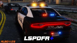 LSPDFR Feature Showcase  New  GTA5 LSPDFR Play as Police Mod  Albo1125 [upl. by Eemiaj]