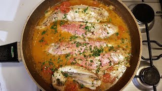 Zuppa di Pesce con Coda di Rospo e Triglie [upl. by Annaeoj]