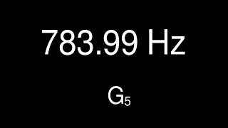 Sine Wave G 5  78399 Hz for 15 minutes  Test Tone [upl. by Hunger]