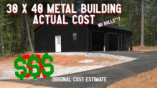 Metal Buildings are NOT cheap [upl. by Okim648]