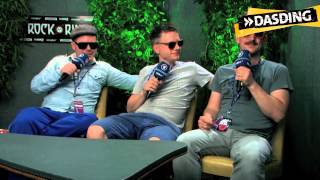 15 Fragen an Fettes Brot  DASDING bei Rock am Ring 2013 [upl. by Sillad]