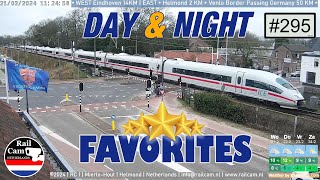 Railcam Day and Night Favorites 295 [upl. by Efal687]