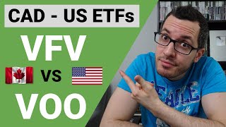 Why I DONT Invest in VFV  Downsides of CAD ETFs Holding US Stocks  VFV vs VOO For Canadians [upl. by Panayiotis]