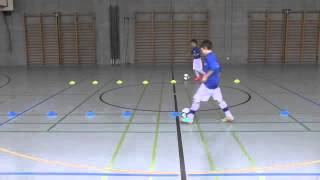 Fussballtraining Skill School 2  Finten  Technik [upl. by Bathsheeb]