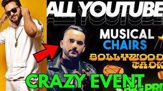 Fukra Insaan CRAZY YouTubers EVENT  YouTubers Musical Chairs COLLAB  Fukra Insaan  shorts [upl. by Nylimaj50]