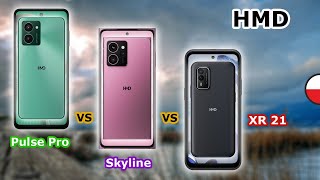 HMD Pulse Pro  vs  HMD Skyline  vs  HMD XR21 [upl. by Gill]