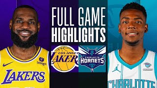 LAKERS at HORNETS  FULL GAME HIGHLIGHTS  February 5 2024 [upl. by Ennahgem]