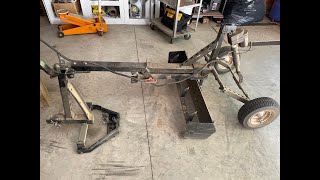 ATV sleeve hitch DIY for box plow [upl. by Malet]