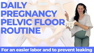 Best Pregnancy Pelvic Floor Exercises Easy Delivery  Fast Recovery [upl. by Yrok]