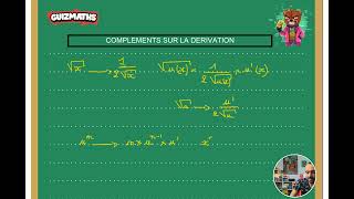 COMPLEMENT SUR LA DERIVATION [upl. by Geaghan701]