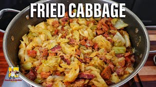 Southern Fried Cabbage Recipe  Keto Recipes [upl. by Sherm337]