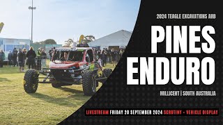 2024 Pines Enduro  FRIDAY LIVESTREAM  Scrutiny  Vehicle Display  Fri 20 September  Millicent SA [upl. by Hotze432]