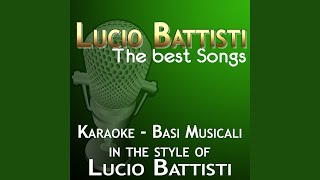 Prigioniero del mondo Karaoke Version In the Style of Lucio Battisti [upl. by Kcirttap]