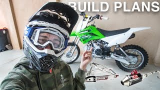 PIT BIKE BUILD PLANS [upl. by Lotsyrk855]