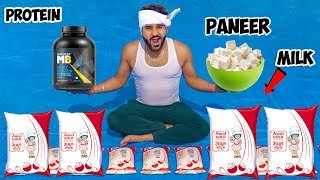 Making Paneer  Protein from Milk  100 Pure [upl. by Nodnnarb]