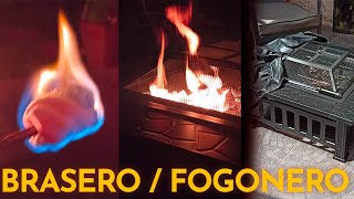 Brasero Fogonero Excelente Calidad Review Unboxing Argentina Mercadolibre [upl. by Flemings]