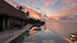 4K 2023 Waldorf Astoria Maldives Ithaafushi  Grand Reef  Overwater  Beach Villa  Room Tour x 3 [upl. by Forrester]