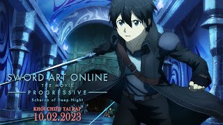 Sword Art Online Progressive Scherzo Of Deep Night trailer  KC 10022023 [upl. by Ames]