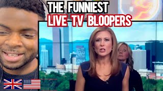 BRIT Reacts To THE FUNNIEST LIVE TV BLOOPERS [upl. by Einram]