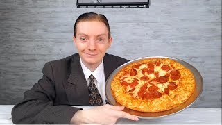 Little Caesars Pepperoni Cheeser Cheeser Pizza Review [upl. by Svirad80]