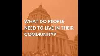 Advocacy Day What Do We Need to Live in the Community 1172024 [upl. by Notsgnal]