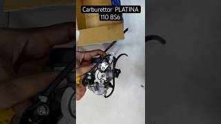 CARBURETTOR BAJAJ PLATINA 110CC BS6  BAJAJ GENUINE [upl. by Adhamh]