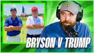 We discuss the Bryson DeChambeau amp Donald Trump video [upl. by Erasaec]