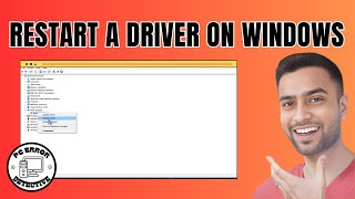 How To Restart A Driver On Windows 10 [upl. by Iaoh]