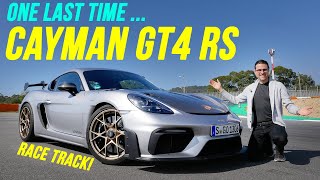 The sportiest Porsche ever New Porsche 718 Cayman GT4 RS performance REVIEW [upl. by Gussi643]