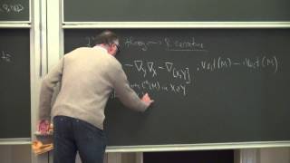 Lecture 1  Introduction to Riemannian geometry curvature and Ricci flow  John W Morgan [upl. by Enilrek]