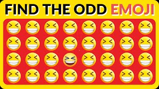 Can you Find the ODD One Out  Ultimate Emoji Quiz [upl. by Bedell219]